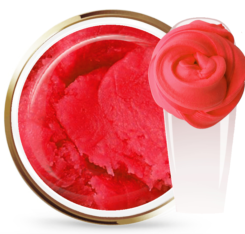 JUSTNAILS Farbgel Premium 4D Plastilin - RED *Abverkauf