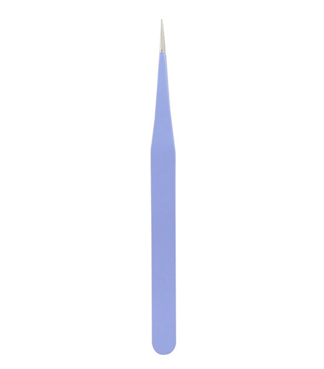 JUSTNAILS JN Pinzette spitz straight long Flieder