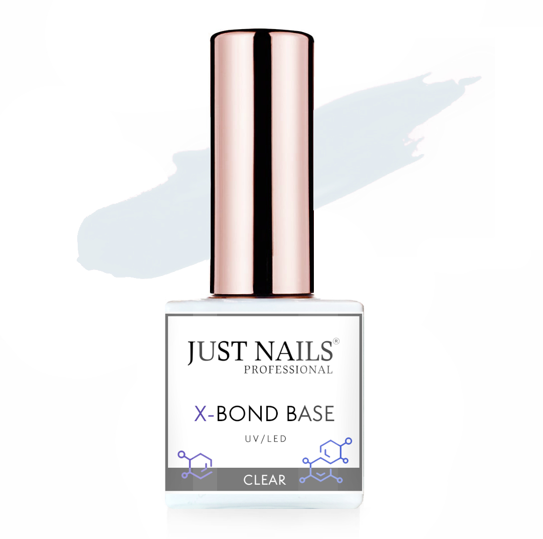 JUSTNAILS X-Bond Acid Base - Clear - Polish Soak-off Gel 10ml