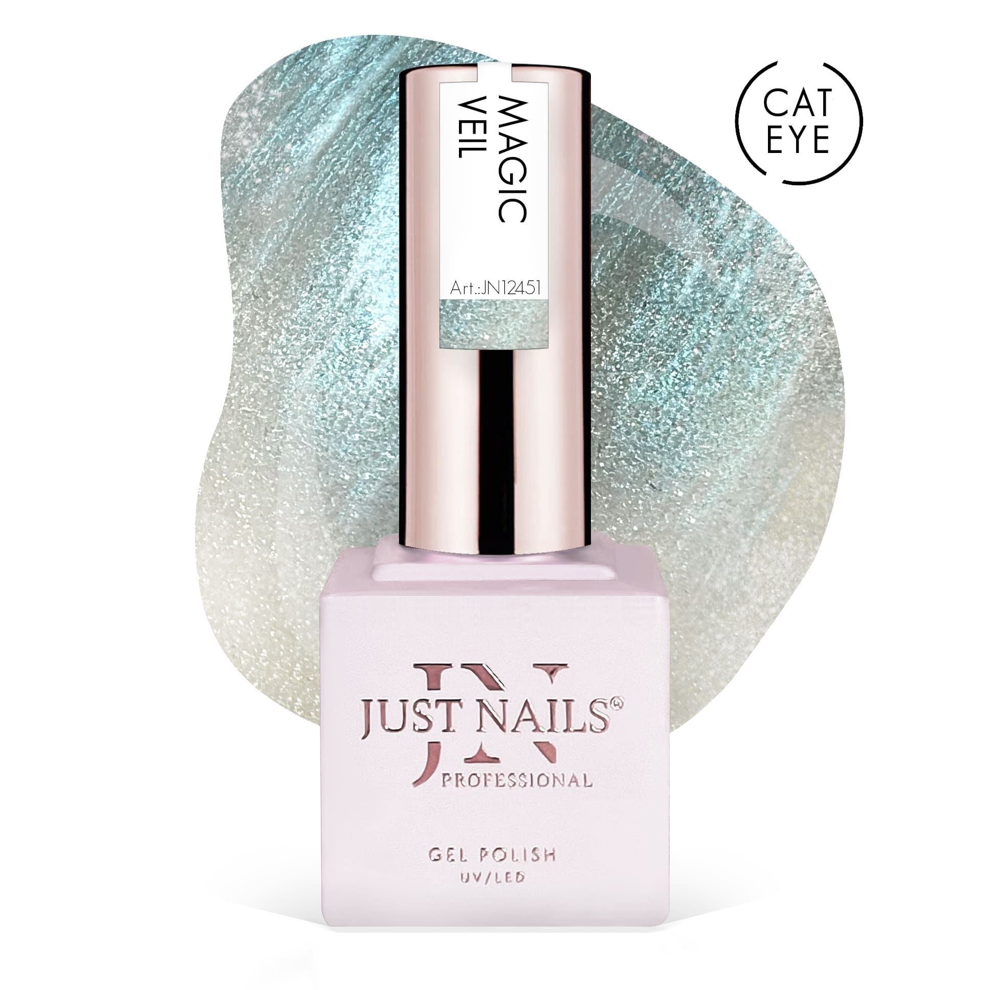 JUSTNAILS Polish Gel 5D Cat Eye  - MAGIC VEIL