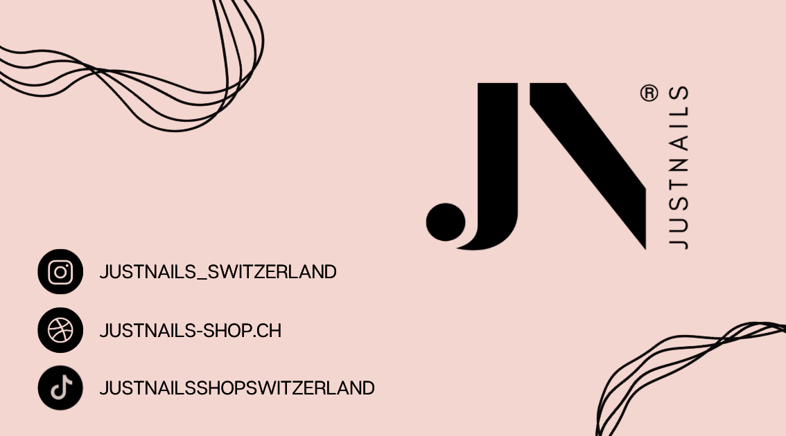 JUSTNAILS Switzerland Sticker Packaging Sonderdruck