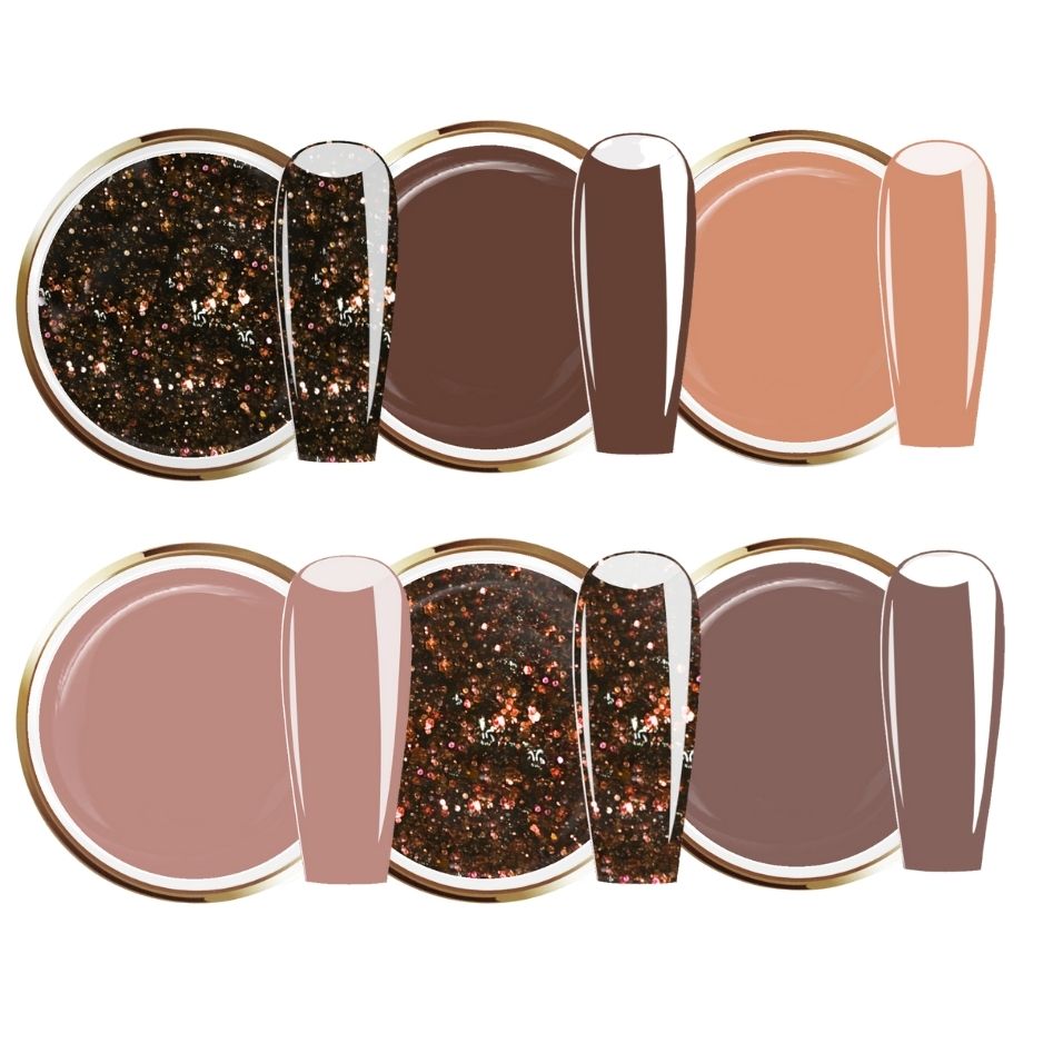 JUSTNAILS Farbgel FALL SET 02